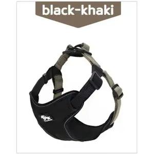 [콩심팥심]트루러브 TLH5951 하네스-L(블랙/카키)