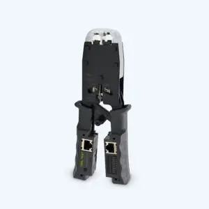 Coms 멀티 모듈러 크림핑 랜툴 랜선 테스터기 절단기 랜툴세트 랜테스터기 인터넷랜선 랜커넥터