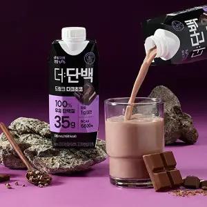 [빙그레][T]빙그레 더단백 드링크 다크초코 330ml 24팩