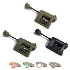 MPLS 충전식 헤드램프 3가지 모드 LED 전술 헬멧 헤드라이트 에너지 절약 야외