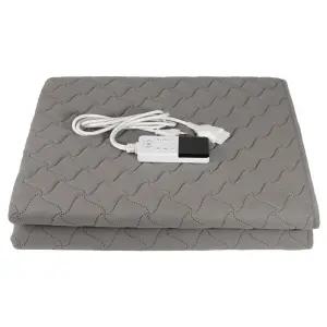 한일의료기 26년형 극세사 온열 탄소 전기매트 싱글 (HIM-3000S) 라이트그레이 빈컴