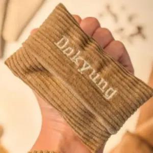 수제 커스텀 파우치 곰 코듀로이 미니 커버 주머니 보관 손난로 캐릭터 곰돌이 자수 가방 핫팩 템