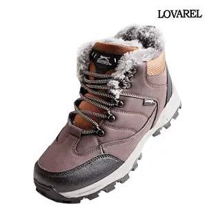 [로바렐]SLAZENGER 방수 남성 겨울트레킹화 경등산화  방한화/미끄럼방지