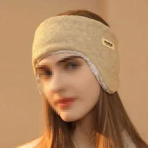 3색 1개 헤어 밴드 형 뽀글이 귀 워머 귀덮개 방한 귀