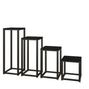 스탠드 철제 플로어 서라운드 스피커랙 스피커 선반 장식장 오디오