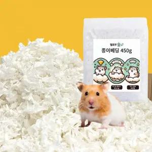 헬로우숲 프리미엄 대용량 햄스터 종이베딩 해동지