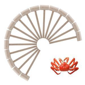 16개 나무 게 또는 랍스터 망치, 네이처 하드우드 망치