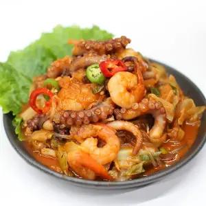 [자연애레시피] 바로 볶아 먹는 쫄깃한 낙지새우볶음 낙새볶음 밀키트 밥반찬 캠핑음식 술안주