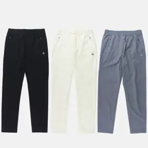 [르꼬끄] 공용 슬림핏 트리코트 본딩 기모 트랙 팬츠 QP423EFPO1