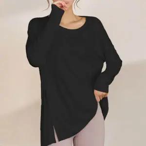 다용도 피트니스 여성 필라폴웨어 절개 긴팔티 폴웨어 폴댄스상의