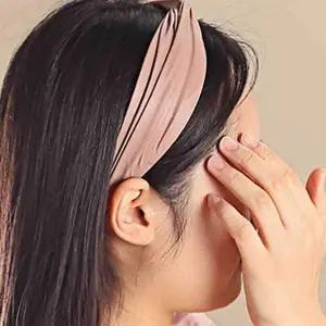 [골드스마일]핑크 꼬임 헤어 밴드 화사한 머리띠 여성 반다나