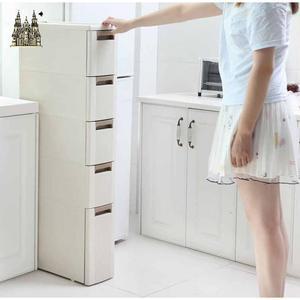 슬라이딩 냉장고틈새수납장 틈새수납장 자투리공간수납장