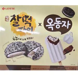 롯데 찰떡파이 옥동자 250g 과자 간식 디저트