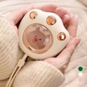 귀여운 손난로 휴대용 USB 전자 핫팩 충전식 핸드워머