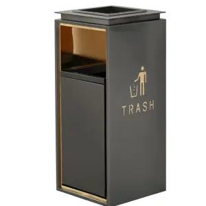 꽁초 야외 재떨이 야외용 흡연구역 쓰레기통