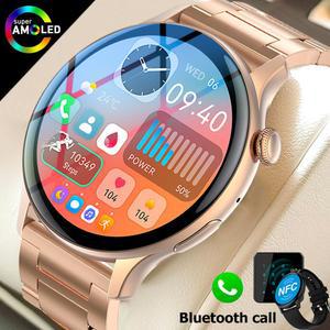 2025 새로운 실제 AMOLED HD Smartwatch 숙녀 모니터링 AI 음성 블루투스 통화 Xiaomi Huawei 용 스마트 워치 여성