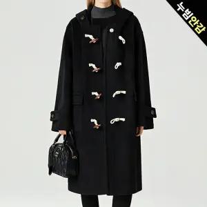 [올리비에스클로젯] 후드 떡볶이 단추 롱 누빔 코트_O2511CT002D