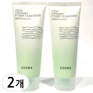코스알엑스 퓨어 핏 시카 크리미 폼 클렌저 150ml 2개(1.+1.)