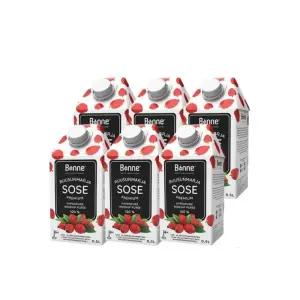 본네 프리미엄 로즈힙 퓨레 주스 500mL 6개입