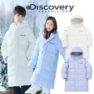 [디스커버리키즈](대전신세계)(정상가 299,000)키즈 패밀리레스터 구스다운 롱패딩(DKDJ57046)