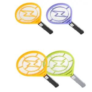 캠핑 야외용 건전지 충전식 전기 해충 모기채 낚시 미세망 가정용 날파리채