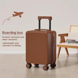 여행용캐리어 작고 가벼운 가방 ABS PC 소재 세관 비밀번호 잠금 16인치 가방 탑승 케이스