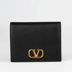 V로고 시그니처 반지갑 6W2P0R39SNP 0NO