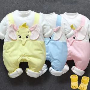 베이비 밤비 방한 우주복 겨울 아기옷 신생아 외출복 패딩 슈트 출산선물 여아 남아 패딩