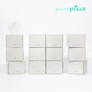 퓨어피스 먼지없는 천연펄프 미니각티슈 230매입 12개입 퓨어피스 갑티슈