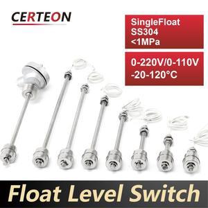 고온용 304 스테인리스 플로트 레벨 스위치 워터탱크용 자동 급수 액면 제어 경보 센서