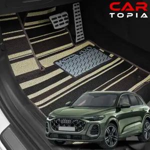 아우디 Q5 3세대 80A 스트라이프 뉴 코일매트 자동차 슬림핏 카매트 발판 용품