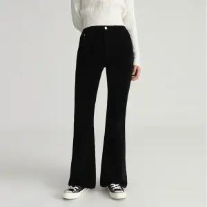 아우라진 기모 코튼스판부츠컷 2컬러 기모 모달코튼 스판 바지