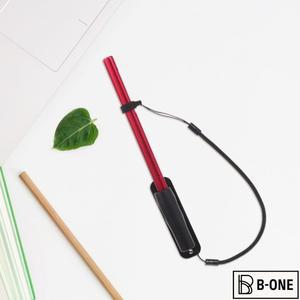 2Pcs 스타일러스 펜 고정 로프 끈 분실 방지 홀더 스트랩 터치 가죽 실리카 젤 어린이