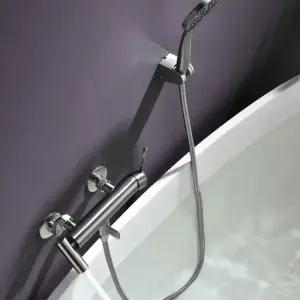 에떼르노 샤워 욕조 수전 무광 니켈 E7-1005 NB