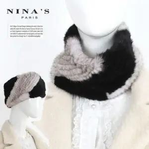 리얼밍크 니팅넥워머(6SH377)