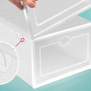 투명 신발 정리함 2개 투명신발케이스 신발정리함 조립식신발정리함 신발실내보관함