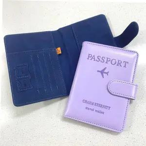 비행기 개인정보보호 차단 여권지갑 케이스 RFID 안티스키밍