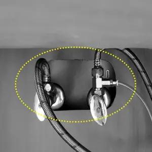 하우싱크 추가옵션 개수대 뒤판(조절벨브)타공