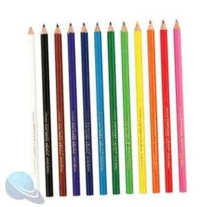 에스월드 목색연필 단색 흑색 12개입 검정색연필 색연필나무