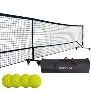 [스타]스카로 피클볼 휴대용 이동식 네트 PKN-T005W 6.10.91m 국제규격