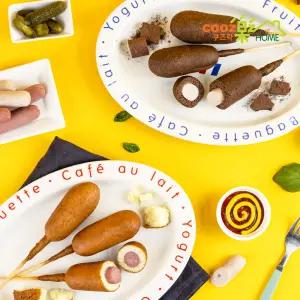 쿠즈락 미니 핫도그 500g 2종 골라담기(오리지널, 초코)