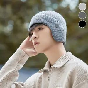 남성 겨울 패션 방한 귀달이 비니 모자/귀마개/귀도리/골프/털모자/남자/귀덮개/캡모자/귀모자/빅사이즈