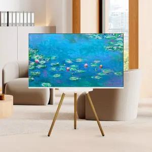 이젤큐빅스 화이트에디션 40인치 FHD TV 구글 스마트 이젤 tv 거치대 이젤형 인테리어