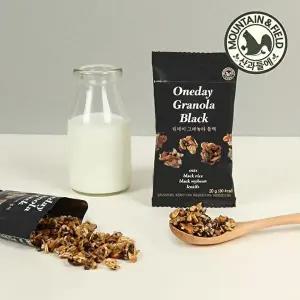 [산과들에]T 원데이그래놀라블랙100낱봉