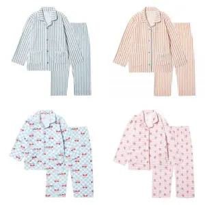 게스 키즈 주니어 초등학생 남아 여아 겨울 긴팔 극세사 밍크 파자마 잠옷 상하 상하의 세트