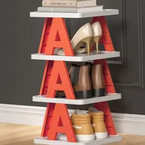 슈즈랙 깔끔한 현관 틈새 신발 정리대 신발장 조립식 집들이선물 공간활용 서랍장 다용도 수납장 선반형