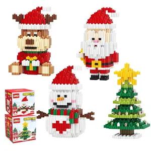 크리스마스 입체 디폼블럭 나노 블록 만들기 세트