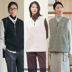 어반어라운드 25FW 플리스 하프집업 베스트 1종