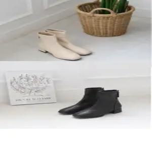 (2025 겨울신상 사뿐 하게) 가죽 앵글 부츠(2color)