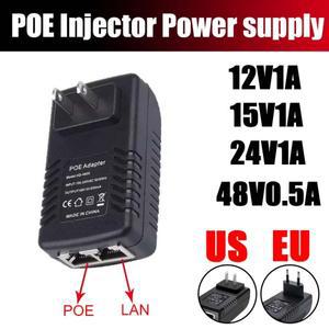 [호환품]POE 어댑터 AC 110V-240V DC 12V 15V 18V 24V 48V 0.5A 1A 인젝터 전원 볼트 변압기 24W